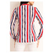 Dámská košile A 170 Lila Stripes - Awama vícebarevná