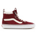 VANS-WM Filmore HI Vansguard (Suede) port royale/white Červená