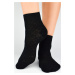 Členkové dámske ponožky Noviti ST041 - viskóza Čierna