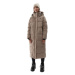 Dámska bunda 4F DOWN JACKET-AW23TDJAF237-82S-LIGHT BROWN