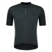 Cyklistický dres Rogelli Melange šedo/čierny ROG351423