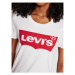 Levi's® Tričko The Perfect Graphic Tee 17369-0053 Biela Regular Fit