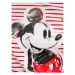 Desigual Tričko MICKEY Patch 24SWTK77 Červená Regular Fit