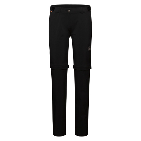 Women's Mammut Runbold Zip Off Pants Black