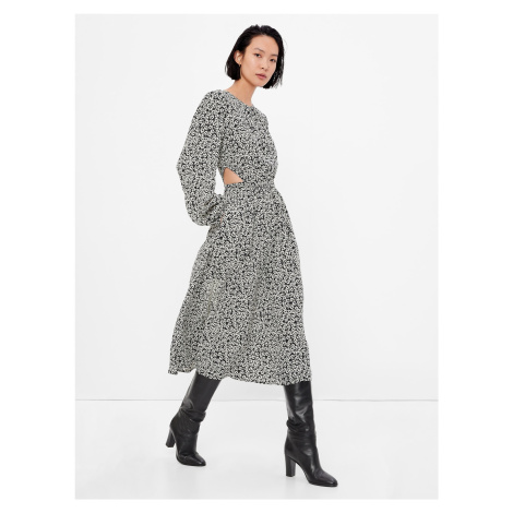 GAP Patterned Midi Dress Lenzing™ Ecovero™ - Women