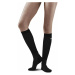 Women's compression knee-high socks CEP RECOVERY Black/Black