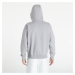 Mikina Nike Nrg SoloSwoosh Hoodie Fleece Dk Grey Heather/ White