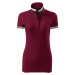 Malfini premium Collar up Dámska polokošeľa 257 garnet