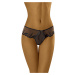 Dámská tanga model 17195039 black - Wol-Bar