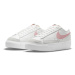 Dámska vychádzková obuv NIKE Blazer Low Platform white summit white black pink glaze