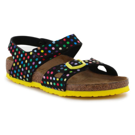 Birkenstock Colorado Rivet Logo Digital Dots Black Jr Sandále 1023611