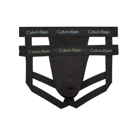 Calvin Klein 2 PACK - pánske slipy JOCK STRAP NB1354A-6F2 XL