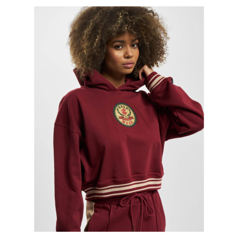 Women's Kansas Hoody Sweatshirt - burgundy Rocawear