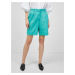 Turquoise linen shorts ONLY Caro - Women