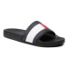 Tommy Hilfiger Šľapky Rubber Th Flag Pool Slide FM0FM04263 Čierna