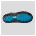 Pánska turistická polovysoká obuv SH500 hrejivá a nepremokavá modrá