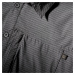 Pánska trekingová košeľa Travel 500 strečová s krátkym rukávom sivá