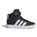 Juniorská rekreačná obuv ADIDAS Grand Court Mid Jr core black cloud white core black