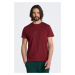 TRIČKO GANT REG TONAL SHIELD SS T-SHIRT PLUMPED RED