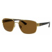 Ray-Ban RB3663 001/57 Polarized - ONE SIZE (60)