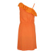 Blue Seven Letné šaty 528111 X Oranžová Regular Fit