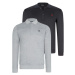 DOUBLE SET V4007 DEWBERRY MEN'S SWEATSHIRT-NAVY - GREY