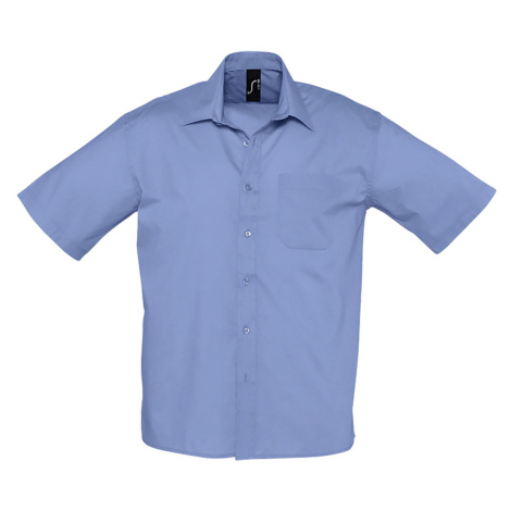 SOĽS Bristol Pánska košeľa SL16050 Mid blue