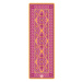 YOGGYS DESIGN YOGA MAT 3.5 MM ARABIAN NIGHTS Podložka na jogu dizajnová, ružová, veľkosť