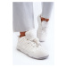 Women's eco leather sneakers white Berilla