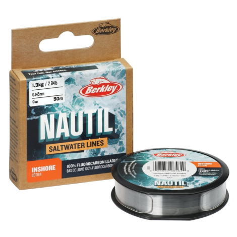 Berkley fluorocarbon nautil inshore fluorocarbon clear 50 m - 0,20 mm 3,1