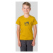 Hannah RANDY JR Chlapčenské tričko, žltá, veľkosť