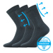 Ponožky BOMA Healthy dark grey 3 páry 102162