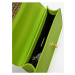 Svetlo zelená dámska kabelka Versace Jeans Couture