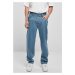 Men's Jeans Spray Logo Blue