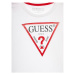 Guess Blúzka N84I24 K8HM0 Biela Regular Fit