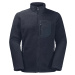 TMAVOMODRÁ PÁNSKA FLEECOVÁ MIKINA JACK WOLFSKIN KINGSWAY FLEECE M 1709002-1010