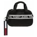 Tommy Jeans Kabelka  čierna / biela / tmavomodrá / červená