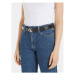 Calvin Klein Jeans Dámsky opasok Round Mono Pl Rev Lthr Belt 30Mm K60K611489 Čierna