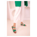 Soho Green Women's Sandals 18263