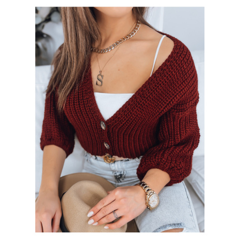 Women's sweater NUTI maroon Dstreet