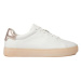 Calvin Klein Sneakersy Cupsole Lace Up Pearl HW0HW01897 Biela