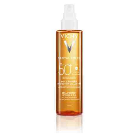 VICHY Capital Soleil neviditeľný olej SPF50+