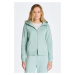 MIKINA GANT REG TONAL SHIELD ZIP HOODIE IBIZA BLUE