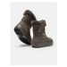 Juniorské vysoké zimné topánky MOON BOOT MB JR PARK STRAP BOOT SUEDE-H005 ANTHRACITE