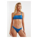 Trendyol Saks Textured Bikini bottom