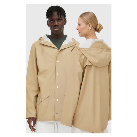 Nepremokavá bunda Rains  Jacket 12010.24-24Sand, béžová farba, prechodná