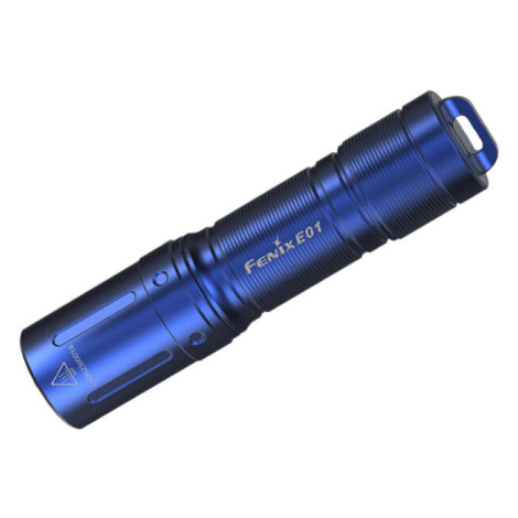 Vrecková baterka E01 V2.0 / 100 lm Fenix® – Modrá