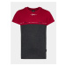 Červeno-šedé chlapčenské tričko SAM 73