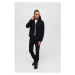 Brandit Cradock Denim Sweat Jacket black/black