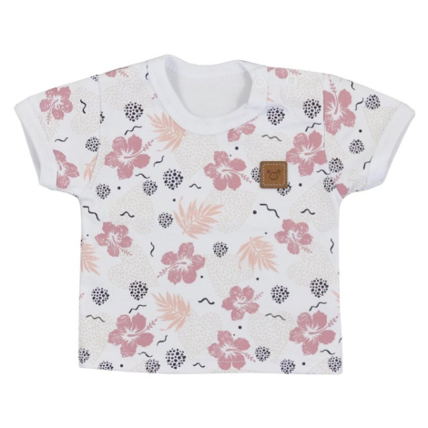 Dojčenské tričko s krátkym rukávom Koala Flowers, veľ:74 , 20C49038 Koala BABY